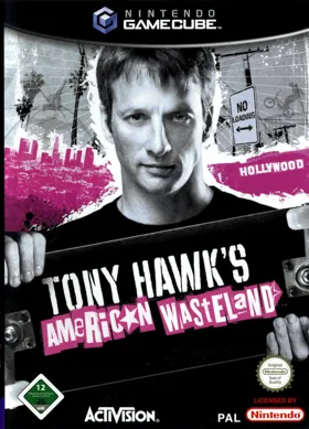 Tony Hawk's American Wasteland box cover front